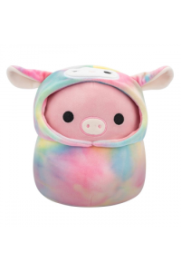 Squishmallows Fuzzamallow 30cm Easter - Peter - Roza Svinja - slika proizvoda