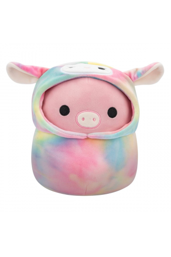 Squishmallows Fuzzamallow 30cm Easter - Peter - Roza Svinja - slika proizvoda