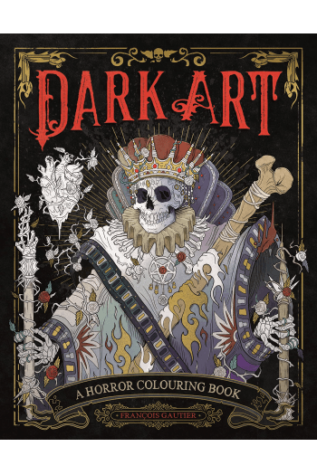 Dark Art: A Horror Colouring Book - naslovnica
