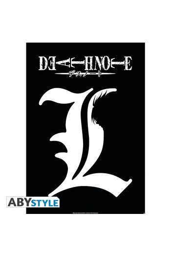 Death Note Poster L Symbole (98x68cm) - slika proizvoda