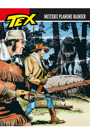 Tex Willer 152 - Misterij planine Rainier (Strip) - naslovnica