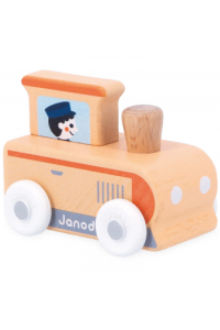 Drveni autić - Lokomotiva