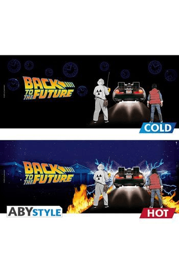 BACK TO THE FUTURE - Mug Heat Change -  460 ml  "Time Machine" - slika proizvoda