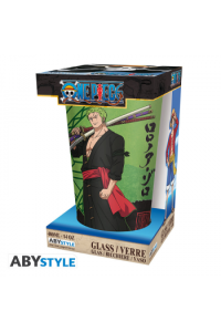 One Piece - Large Glass - 400ml - Zoro - Box