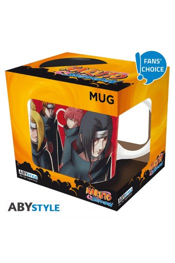 Naruto Shippuden - Mug - 320 Ml - Artwork Akatsuki - Subli -  Exclu - slika proizvoda
