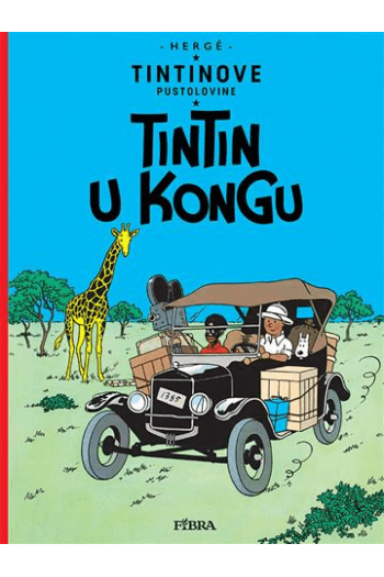 Tintinove pustolovine: Tintin u Kongu (Strip) - naslovnica