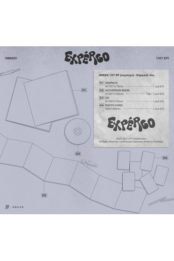 Nmixx - Expergo (Digipack Version) CD - omot