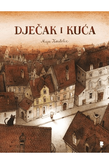 Dječak i kuća (Slikovnica) - naslovnica