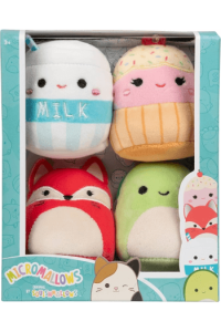 Squishmallows Micromallows 6Cm - 4Pk (Fifi, Henry, Melly, Clara)
