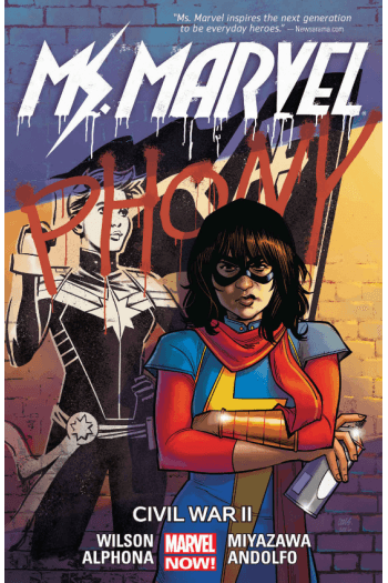 Ms. Marvel Vol. 6: Civil War II (Strip) - naslovnica