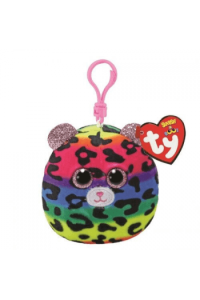 Privjesak TY Squishy Dotty - šareni leopard - slika proizvoda