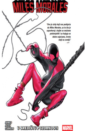 Miles Morales 6: U središtu pozornosti (Strip) - naslovnica
