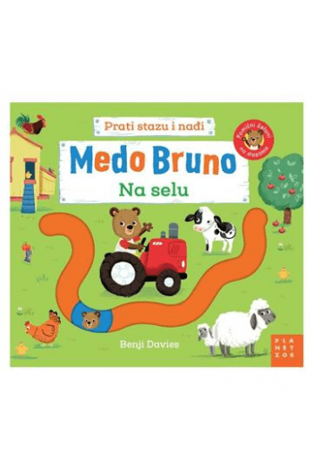 Medo Bruno na selu (Slikovnica) - naslovnica