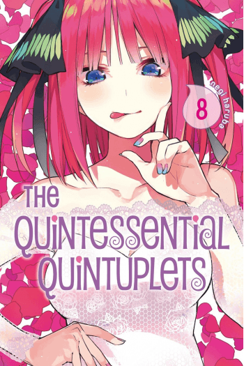 Quintessential Quintuplets, Vol. 08 (Manga) - naslovnica