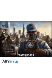 Watch Dogs 2 Poster Hackers (98x68cm) - slika proizvoda