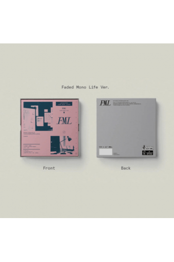 Seventeen - 10Th Mini Album [Fml] [Faded Mono Life Ver.] - Pink CD - omot