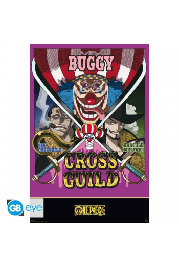 One Piece - Poster Maxi 91.5X61 - Cross Guild - slika proizvoda