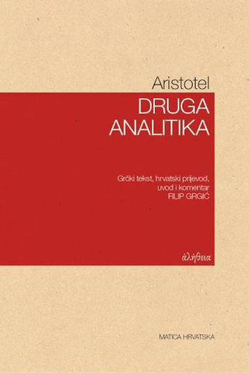 Druga analitika - naslovnica
