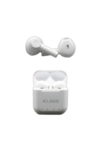 Bluetooth stereo slušalice + class D036 TWS BT5.0 bijela - slika proizvoda