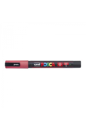 Marker Uni pc-3ml Posca glitter crveni - slika proizvoda