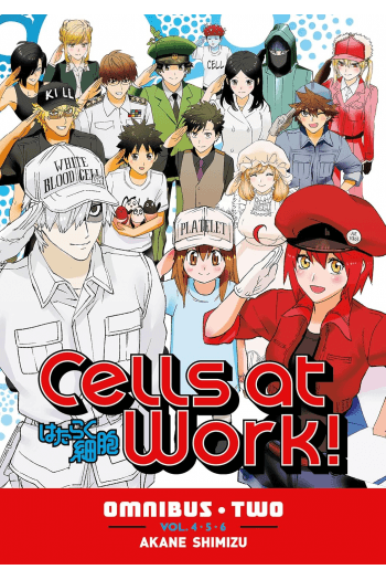 Cells At Work! Omnibus, Volume 2 (Manga) - naslovnica