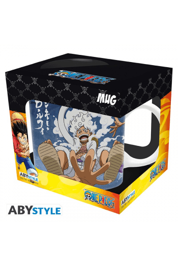 One Piece  - Mug - 320 ml - Luffy Nika - Subli - Box - slika proizvoda