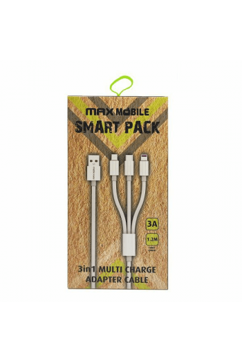 Smart Pack Kabel 3u1 TypeC Micro, USB Lightning USB - slika proizvoda