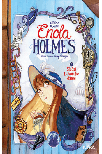 Enola Holmes 2: Slučaj ljevoruke dame (Strip) - naslovnica