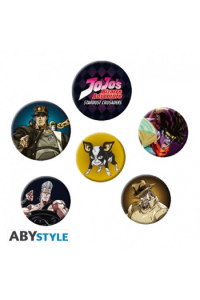 Jojos Bizarre Adventure - Badge Pack - Characters X4 - slika proizvoda
