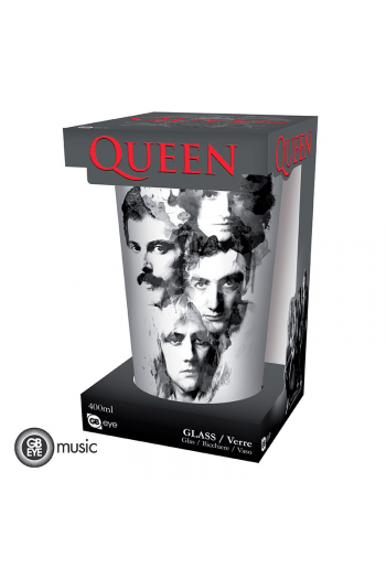 Queen - Large Glass - 400Ml - Faces - Box - slika proizvoda