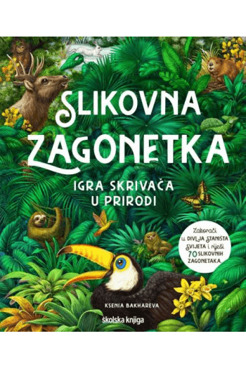 Slikovna zagonetka - igra skrivača u prirodi (Slikovnica) - naslovnica