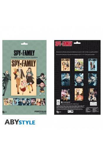 Spy X Family - Portfolio 9 Posters Characters S4 (219,7) X5 - slika proizvoda