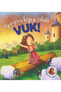 Djevojčica koja je vikala: Vuk (o istini i laži) (Slikovnica) - naslovnica