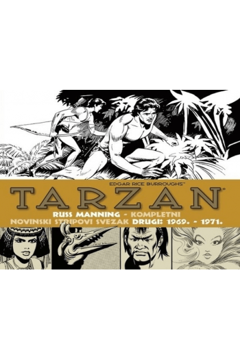 Tarzan: Novinski stripovi svezak drugi - naslovnica