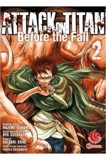 Attack on Titan: Before the Fall, Vol. 02 (Manga) - naslovnica