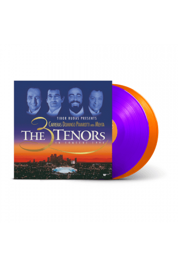 Carreras, Domingo, Pavarotti - Tibor Rudas Presents the 3 Tenors in Concert 1994 (30th Anniversary Edition) LP - omot
