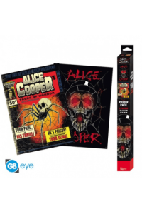 Alice Cooper - Set 2 Chibi Posters - Tales Of Horror/Skull (52X38) - slika proizvoda