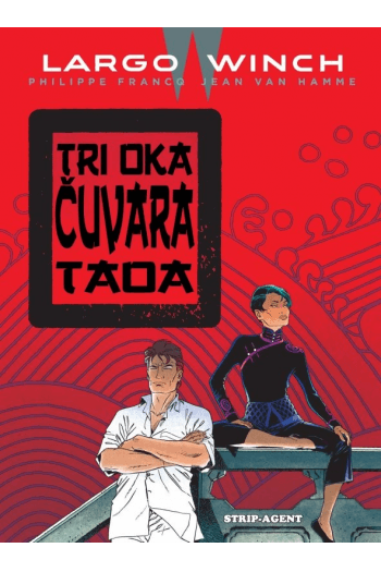 Largo Winch 15:Tri oka čuvara taoa (Strip) - naslovnica