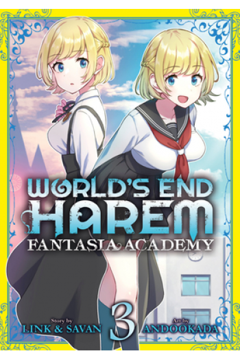 WorldS End Harem: Fantasia Academy Vol. 03 (Manga) - naslovnica