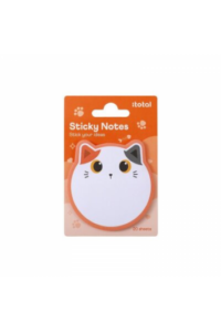 Blok Samoljepivi Itotal 7X7,8Cm Cat Narančasti Xl3103