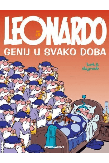 Leonardo 5: Genij u svako doba (Strip) - naslovnica