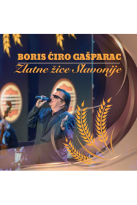 Boris Ćiro Gašparac - Zlatne žice Slavonije CD - omot