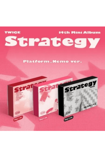 TWICE - 14Th Mini Album [Strategy] (Platform_Nemo Ver) [Step 3 Ver.] Dar - omot