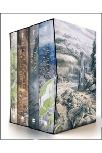 The Hobbit & The Lord of the Rings Illustrated edition Boxed Set knjiga