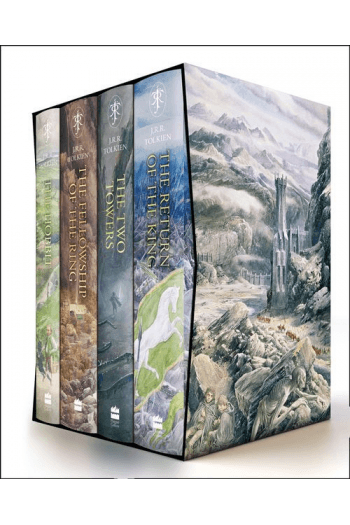 The Hobbit & The Lord of the Rings Illustrated edition Boxed Set knjiga