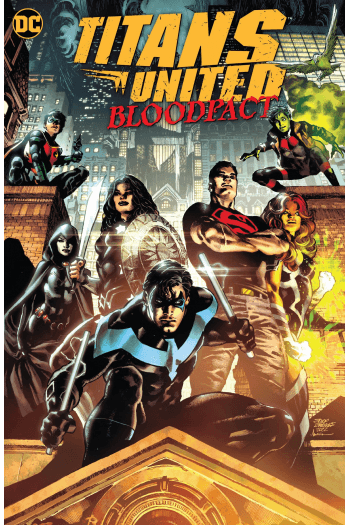 Titans United: Bloodpact (Strip) - naslovnica