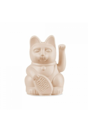 Lucky Cat Mini  waving cat ocher ca. 6,7 x 5,2 x 9,8 cm  plastic no batt.incl. - slika proizvoda