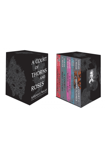A Court of Thorns and Roses Hardcover Box Set (#1-4) - naslovnica
