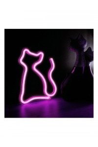 Forever Light - Neon Led Light Cat Pink USB FLNEO4 - slika proizvoda