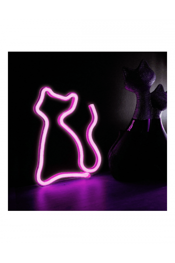 Forever Light - Neon Led Light Cat Pink USB FLNEO4 - slika proizvoda